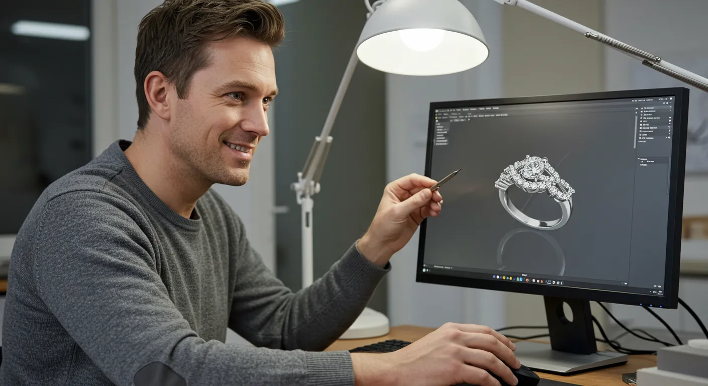Gold Jewelry Design Technology